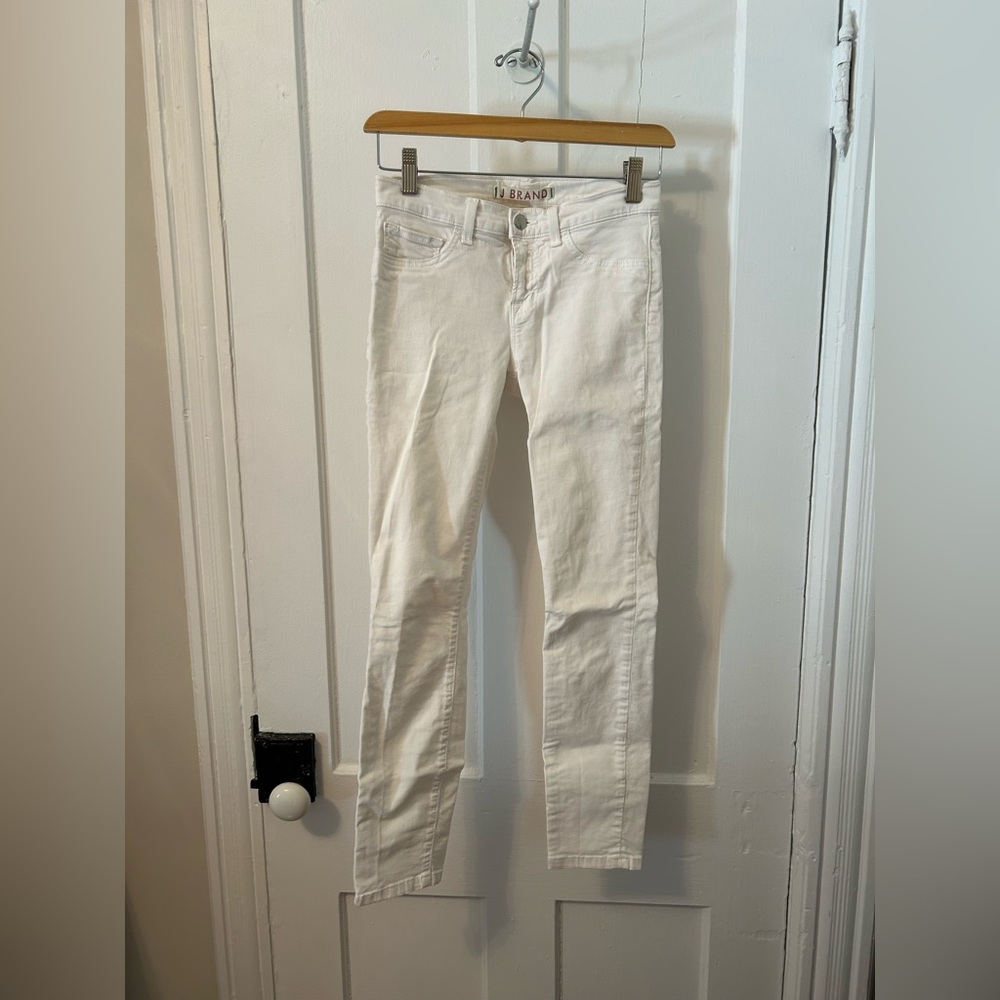 J Brand Women's White Skinny Jeans